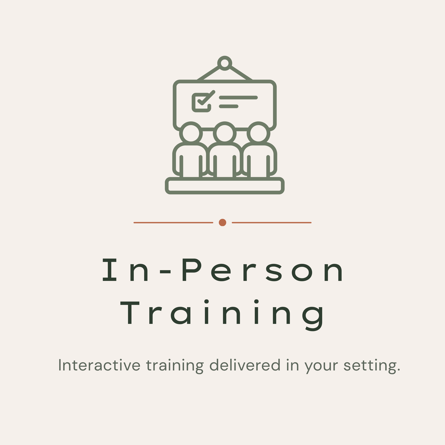 In Person Training