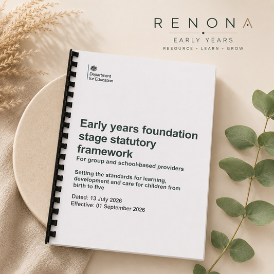 EYFS Statutory Framework 2026 | Printed & Bound | Group and School-Based Providers | Effective September 2026