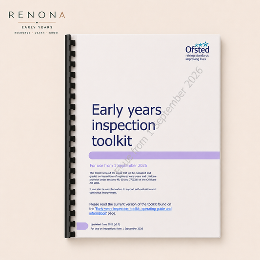 2026 Ofsted Early Years Toolkit - Printed and Bound